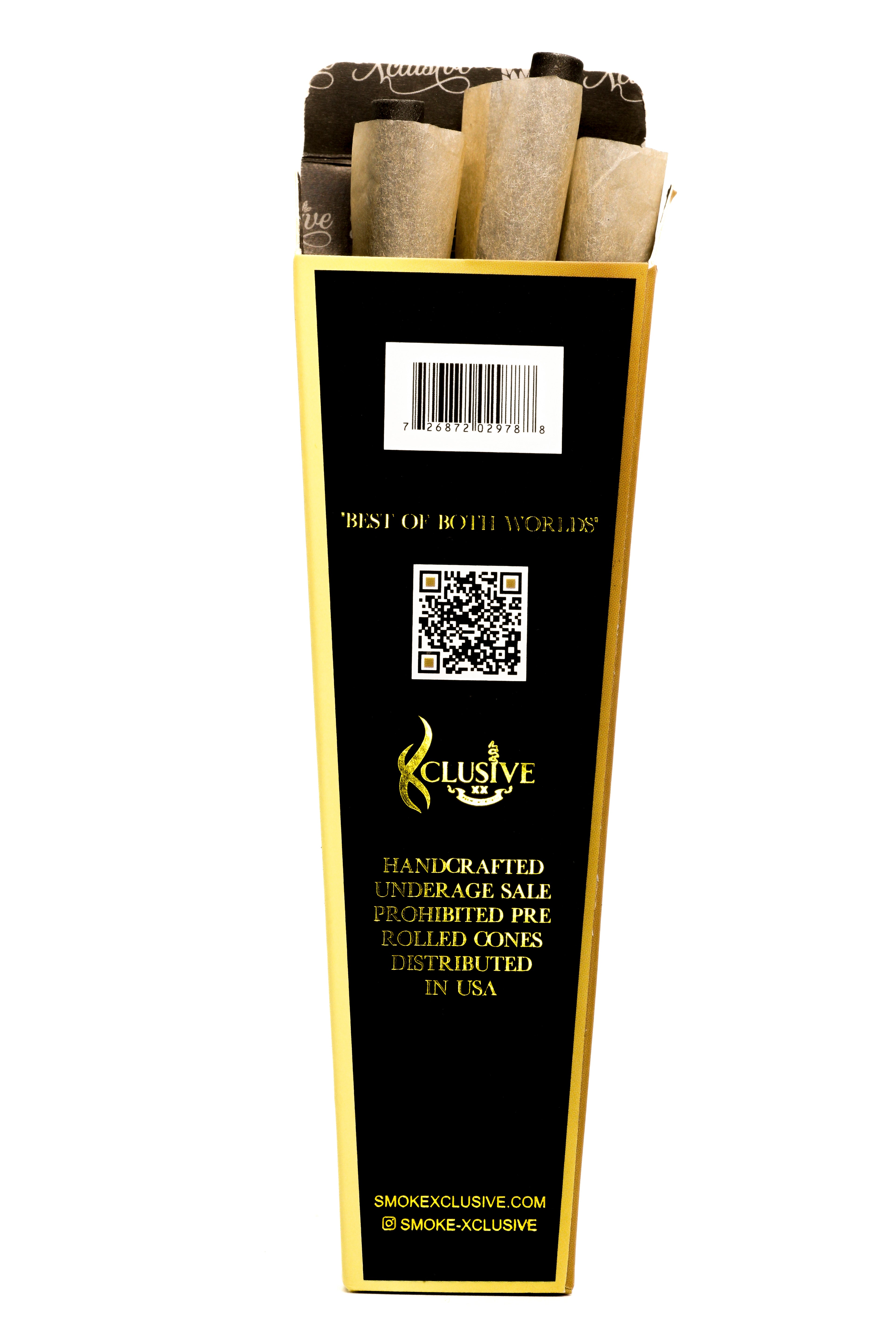 XCLUSIVE 3 CONE MASTER BOX (24 BOXES - 3 CONES PER BOX)