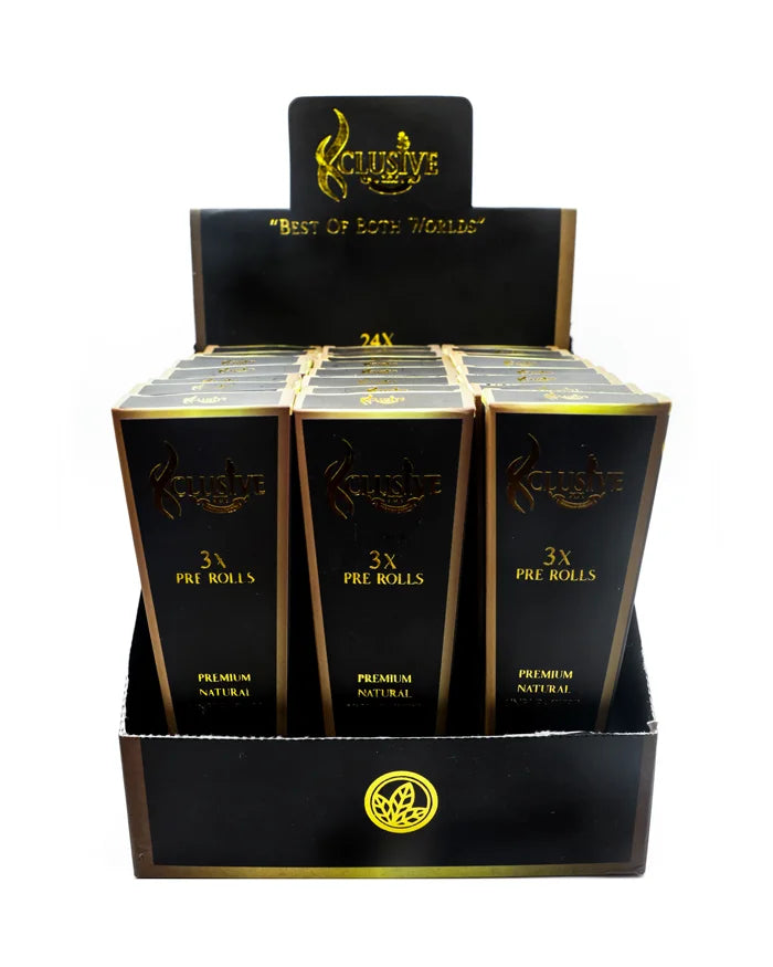 XCLUSIVE 3 CONE MASTER BOX (24 BOXES - 3 CONES PER BOX)